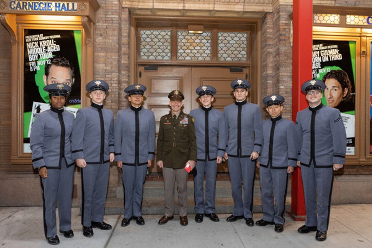 West Point Cadets at Photos: Lilli Cooper, Adam Jacobs, Kate Rockwell & More Take Part in THE EYES OF THE WORLD