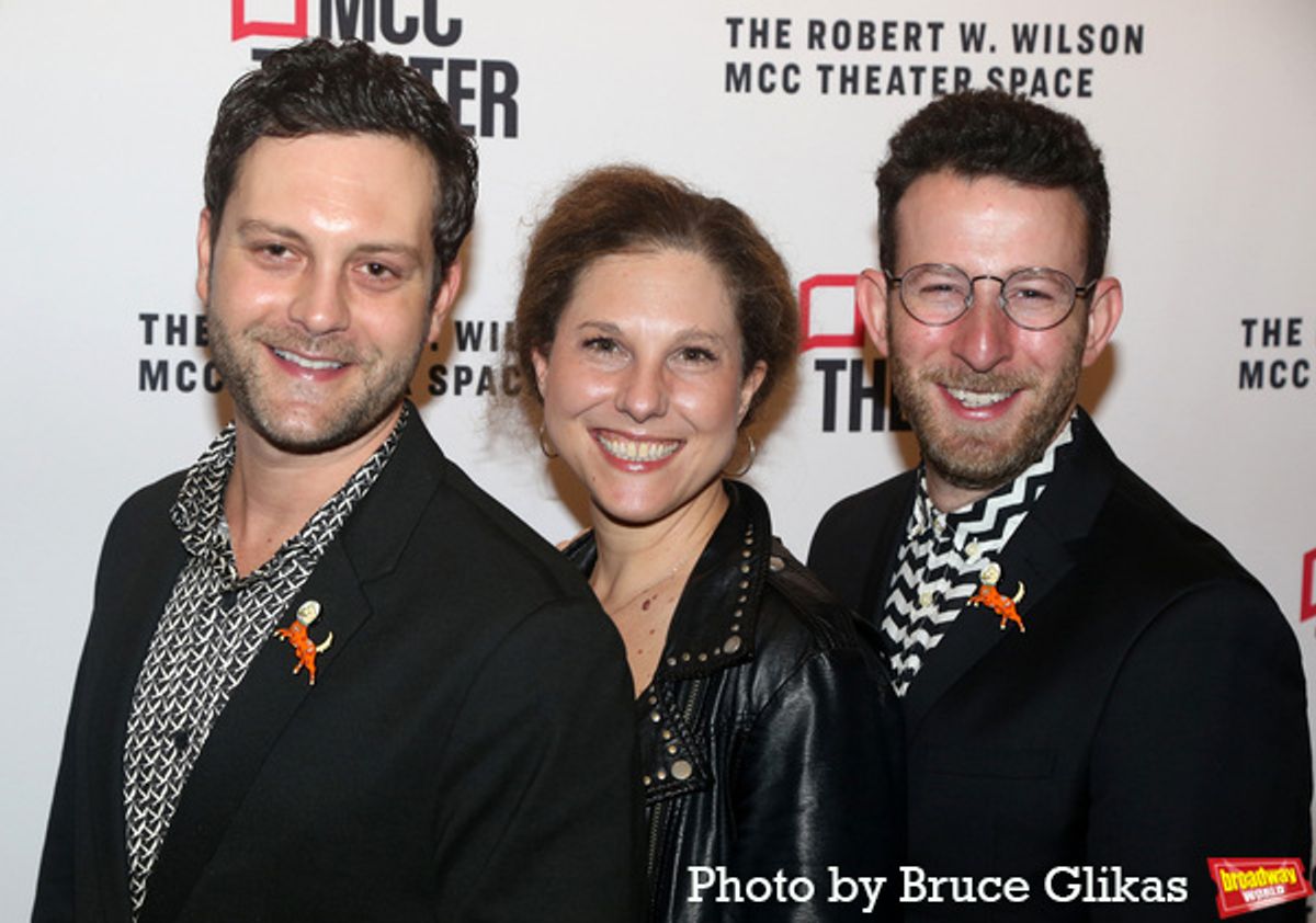 Nick Blaemire, Ellie Heyman and Van Hughes at 