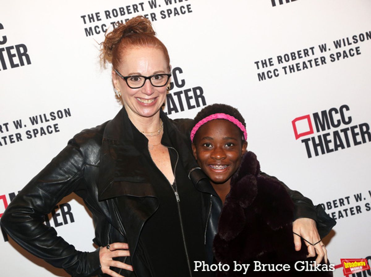 Rebecca Taichman and daughter Mariatu at 