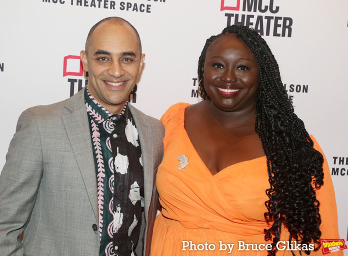 Director Saheem Ali and Playwright Jocelyn Bioh  at 
