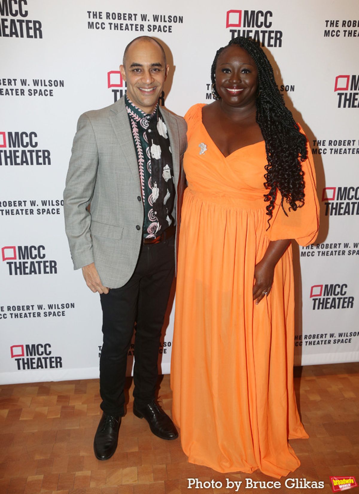 Director Saheem Ali and Playwright Jocelyn Bioh  at 