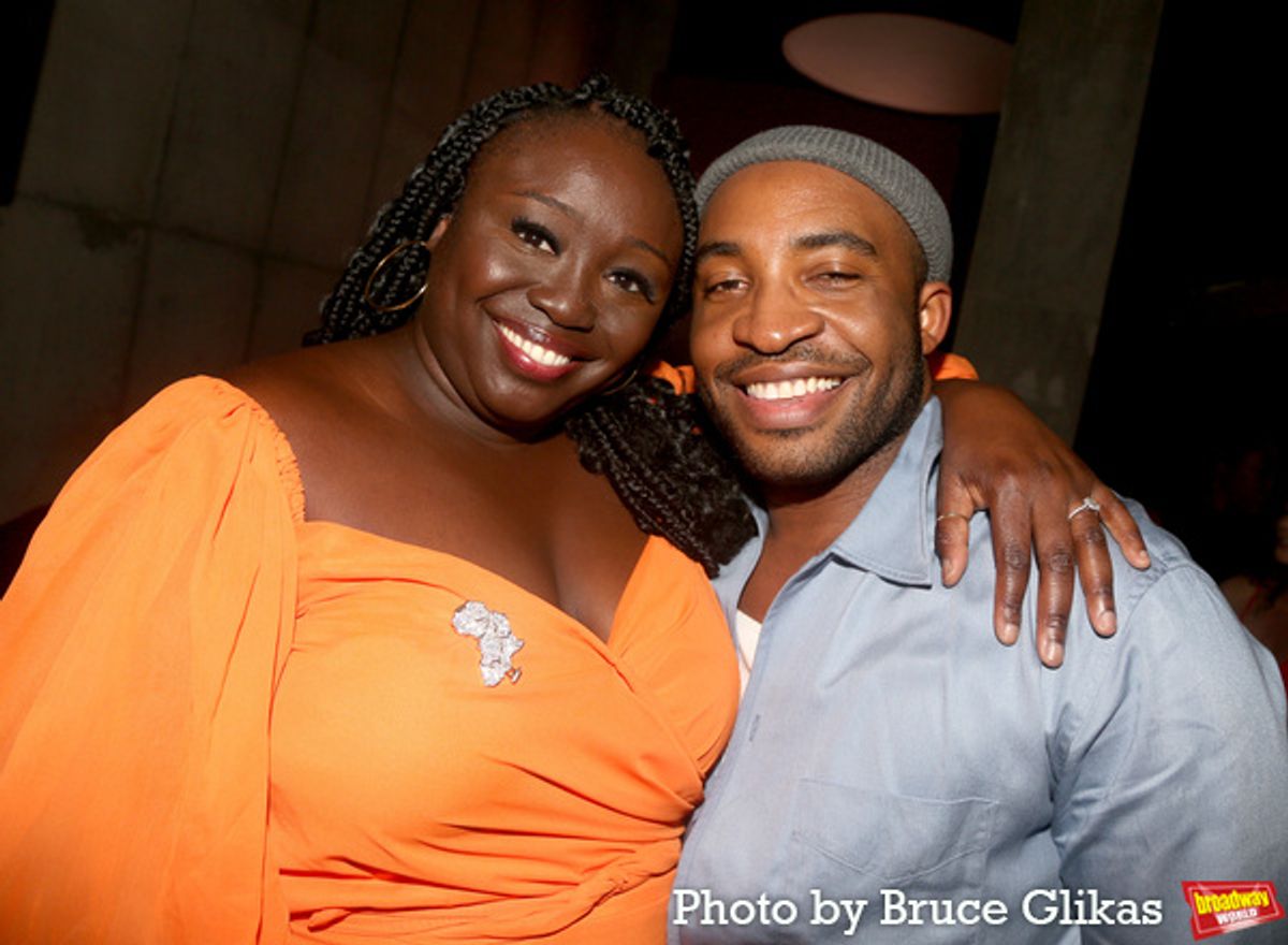 Playwright  Jocelyn Bioh and  Austin Smith at 