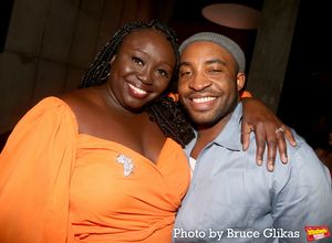 Playwright  Jocelyn Bioh and  Austin Smith Photo