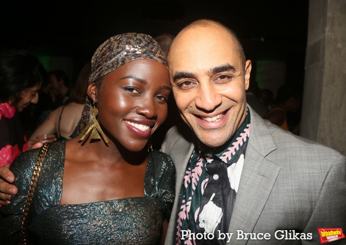  Lupita Nyong'o and Director Saheem Ali at 