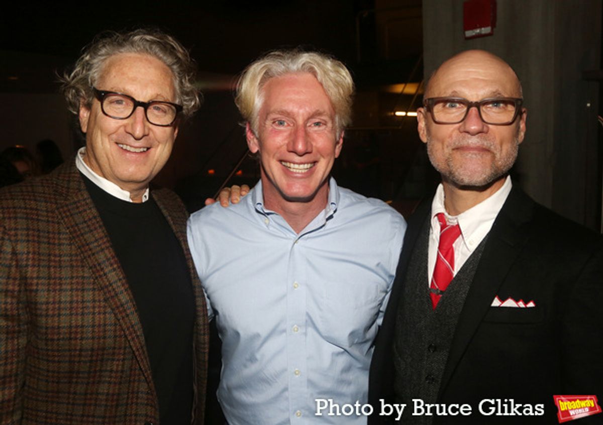  MCC Co-Artistic Director Bernard Telsey, MCC Managing Director Blake West and MCC Co-Artistic Director William Cantler at 