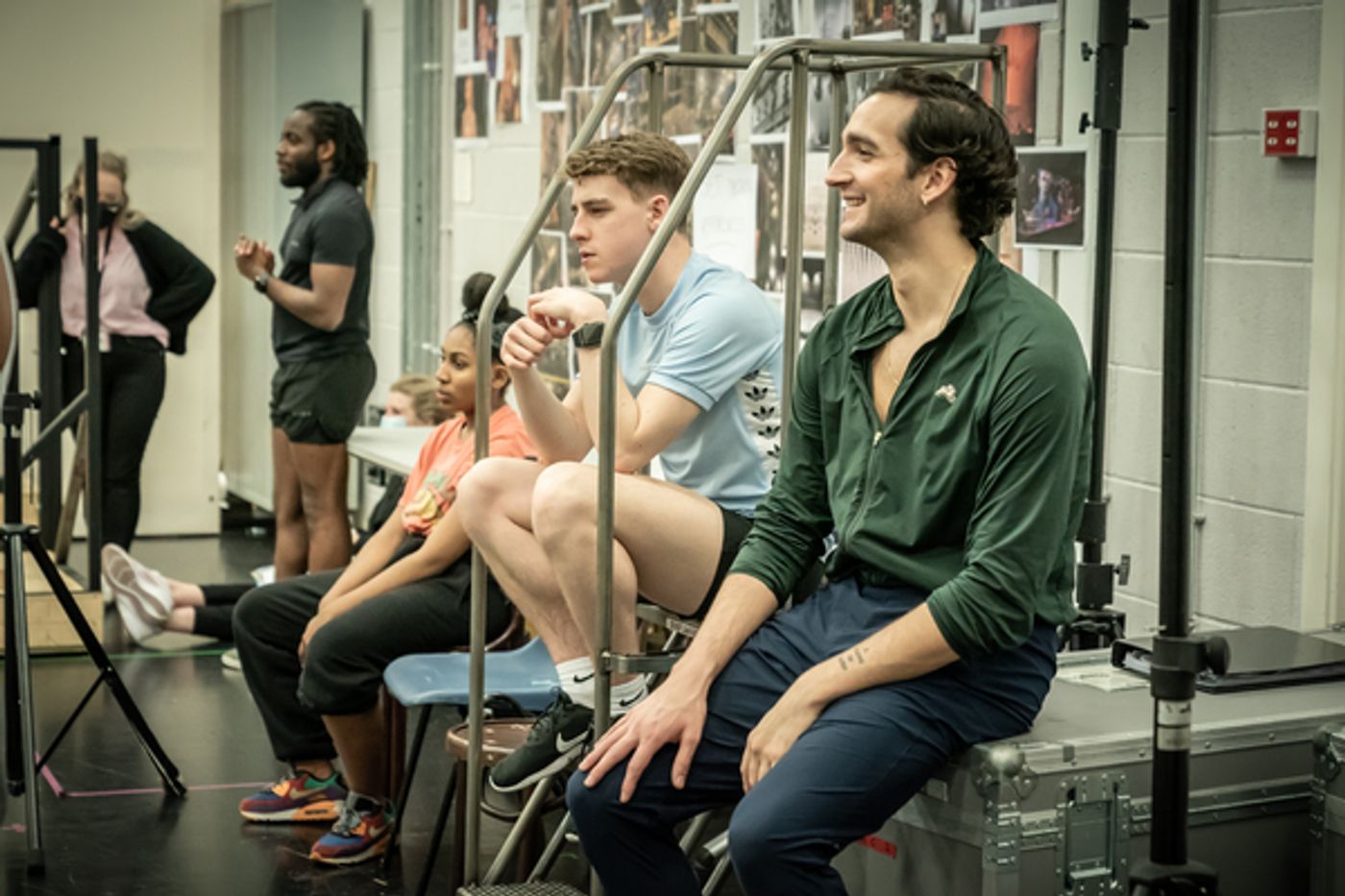 Photos: Go Inside Rehearsals for A CHORUS LINE at Curve Theatre  Image