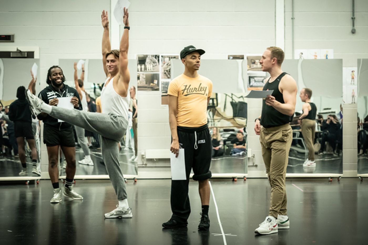 Photos: Go Inside Rehearsals for A CHORUS LINE at Curve Theatre  Image