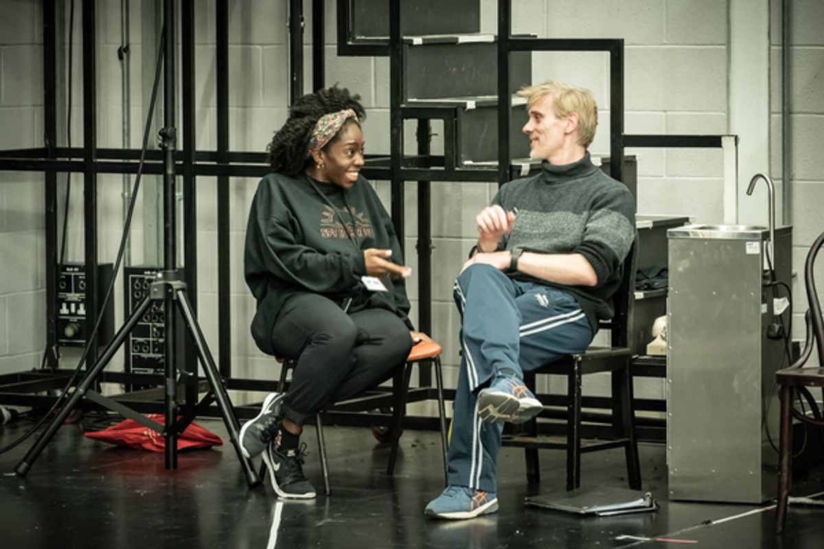 Carly Mercedes Dyer and Adam Cooper at 