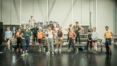 The cast  Photo