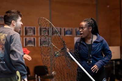 Harry Drane and Caroline Adebayo  Photo