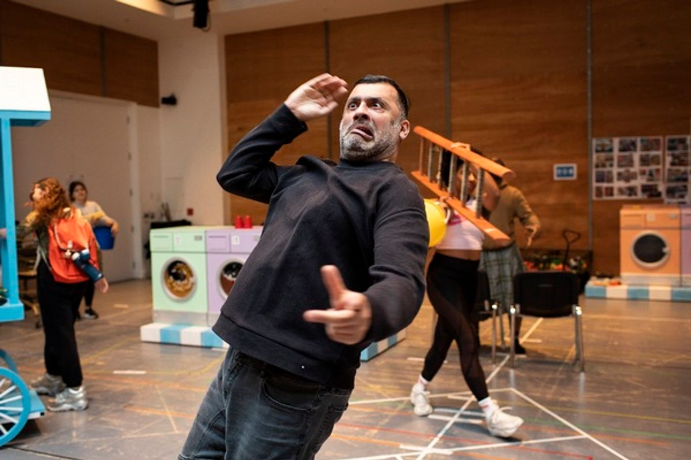 Photos: Go Inside Rehearsals for ALADDIN at the Lyric Hammersmith Theatre  Image