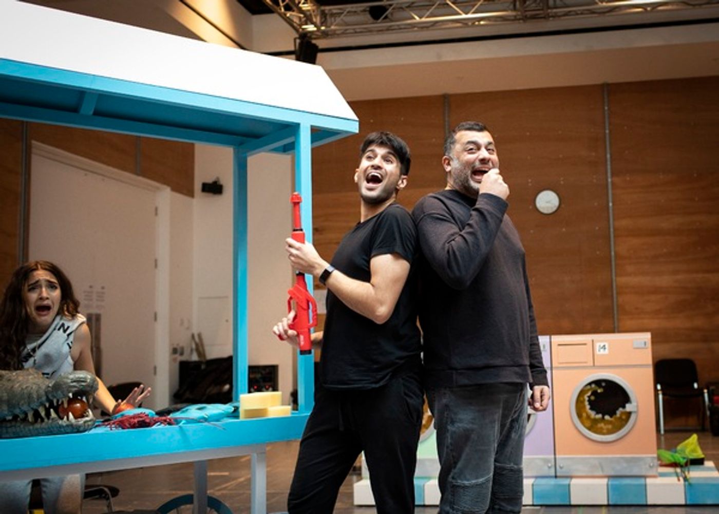 Photos: Go Inside Rehearsals for ALADDIN at the Lyric Hammersmith Theatre  Image