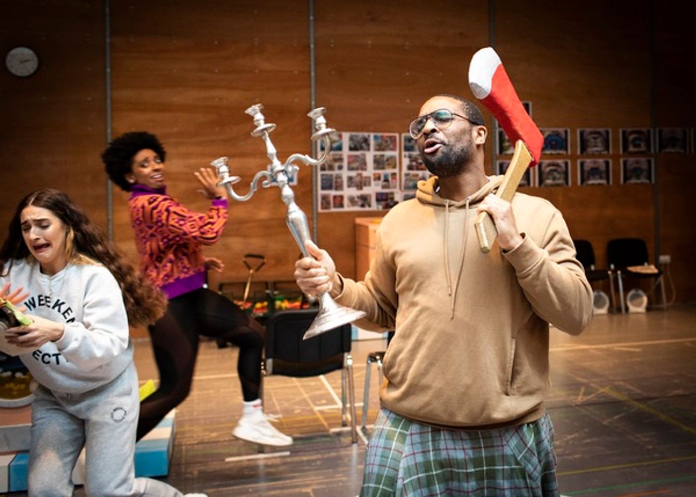 Photos: Go Inside Rehearsals for ALADDIN at the Lyric Hammersmith Theatre  Image