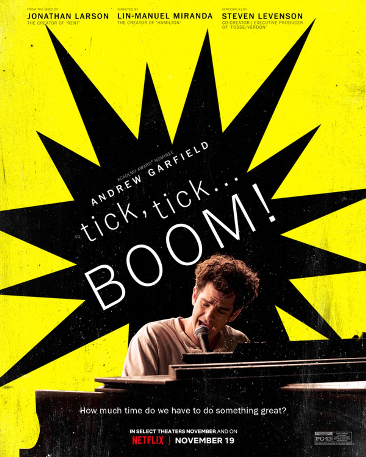 tick, tick...BOOM Poster 1 at Photos: Check Out New Posters For Netflix's TICK...TICK...BOOM!