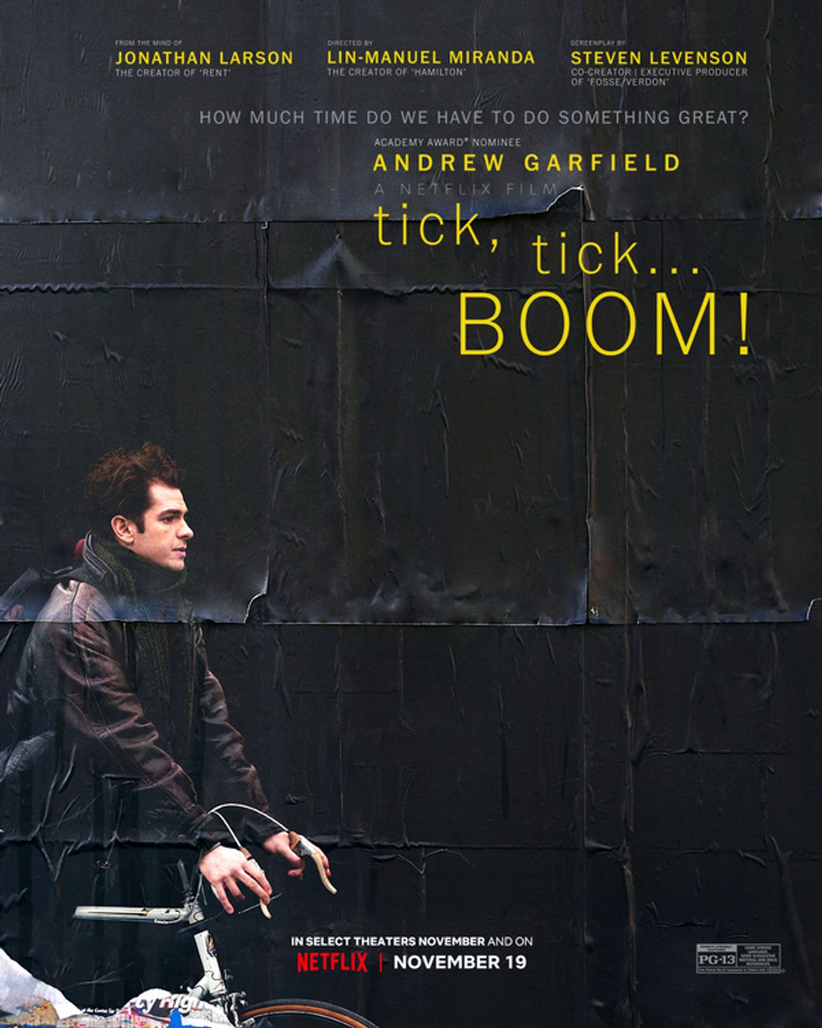 tick, tick...BOOM Poster 2 at Photos: Check Out New Posters For Netflix's TICK...TICK...BOOM!