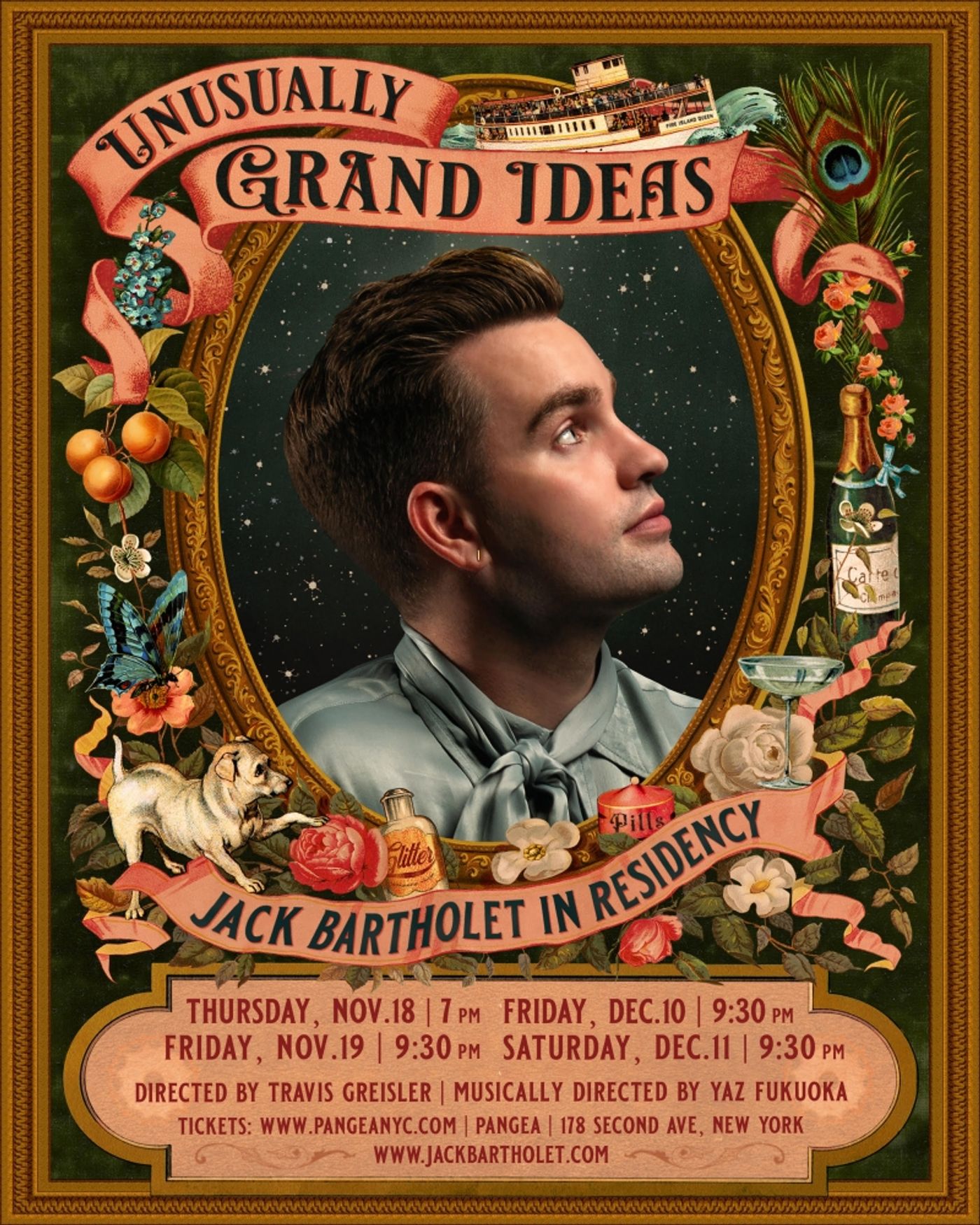 UNUSUALLY GRAND IDEAS Puts Jack Bartholet in Residency at Pangea Beginning November 18th UNUSUALLY GRAND IDEAS Puts Jack Bartholet in Residency at Pangea Beginning November 18th Image