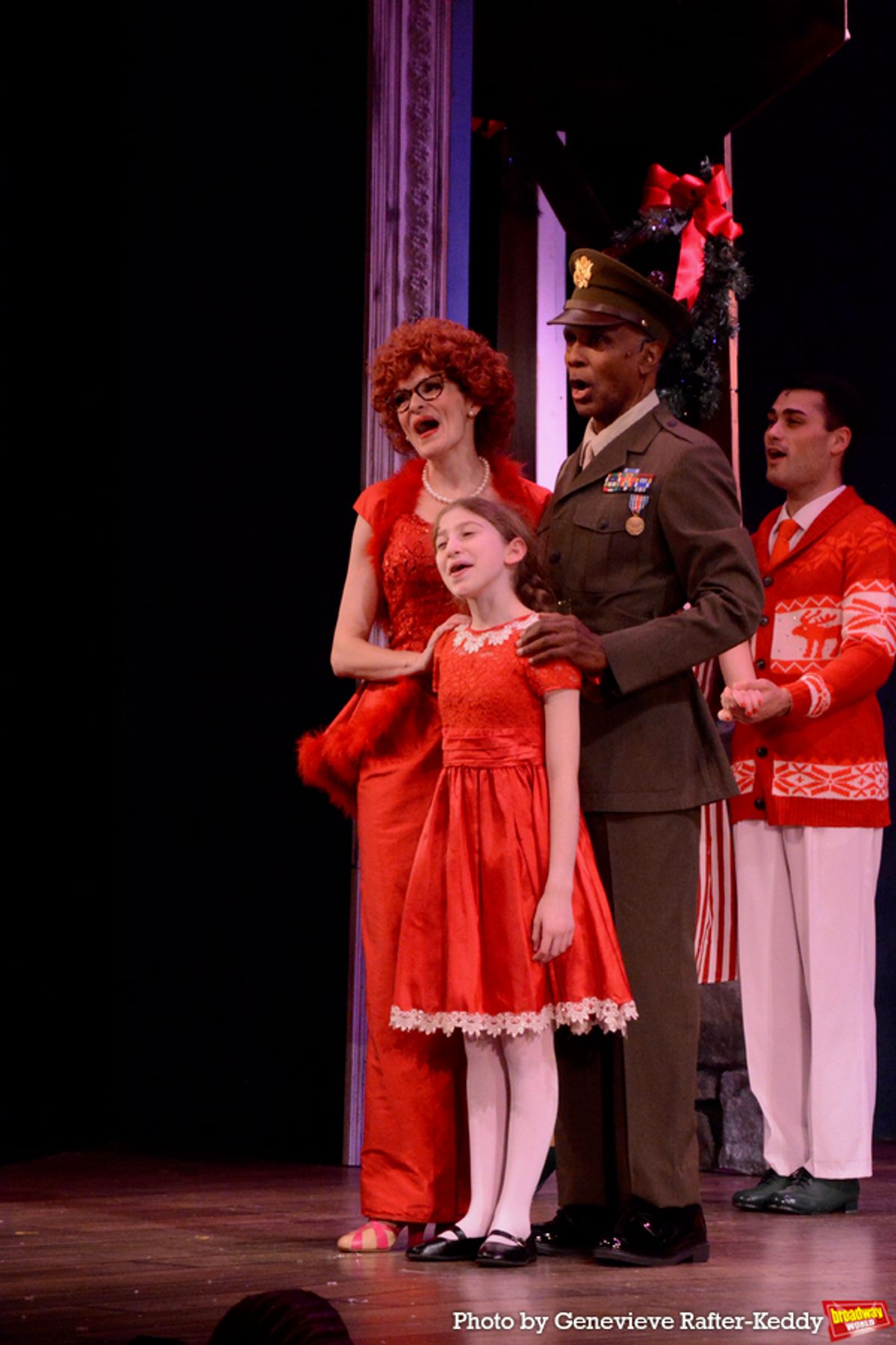 Suzanne Mason, AnnaBelle Deaner and Keith Lee Grant at 