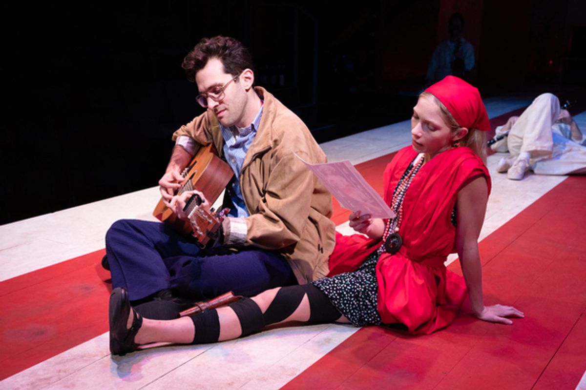 Adam Chanler-Berat, Tavi Gevinson
 at 