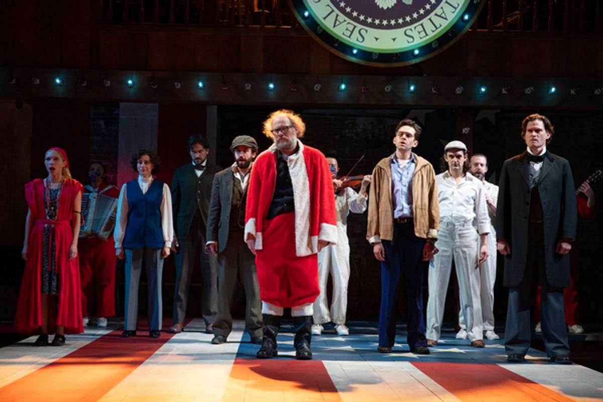The company at Photos: First Look at ASSASSINS at Classic Stage Company