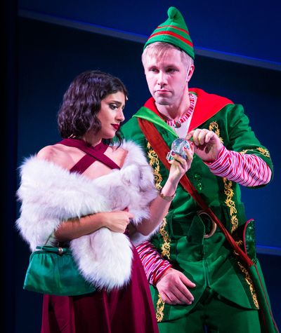 Carolina Miranda as Jovie and Timothy Fraser  Photo