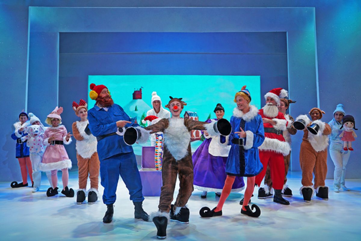 The cast at Photos: RUDOLPH THE RED-NOSED REINDEER to be Presented at Titusville Playhouse