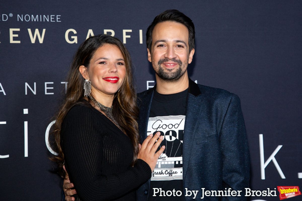 Vanessa Nadal, Lin-Manuel Miranda at 