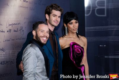 Robin de Jesus, Andrew Garfield, Alexandra Shipp Photo