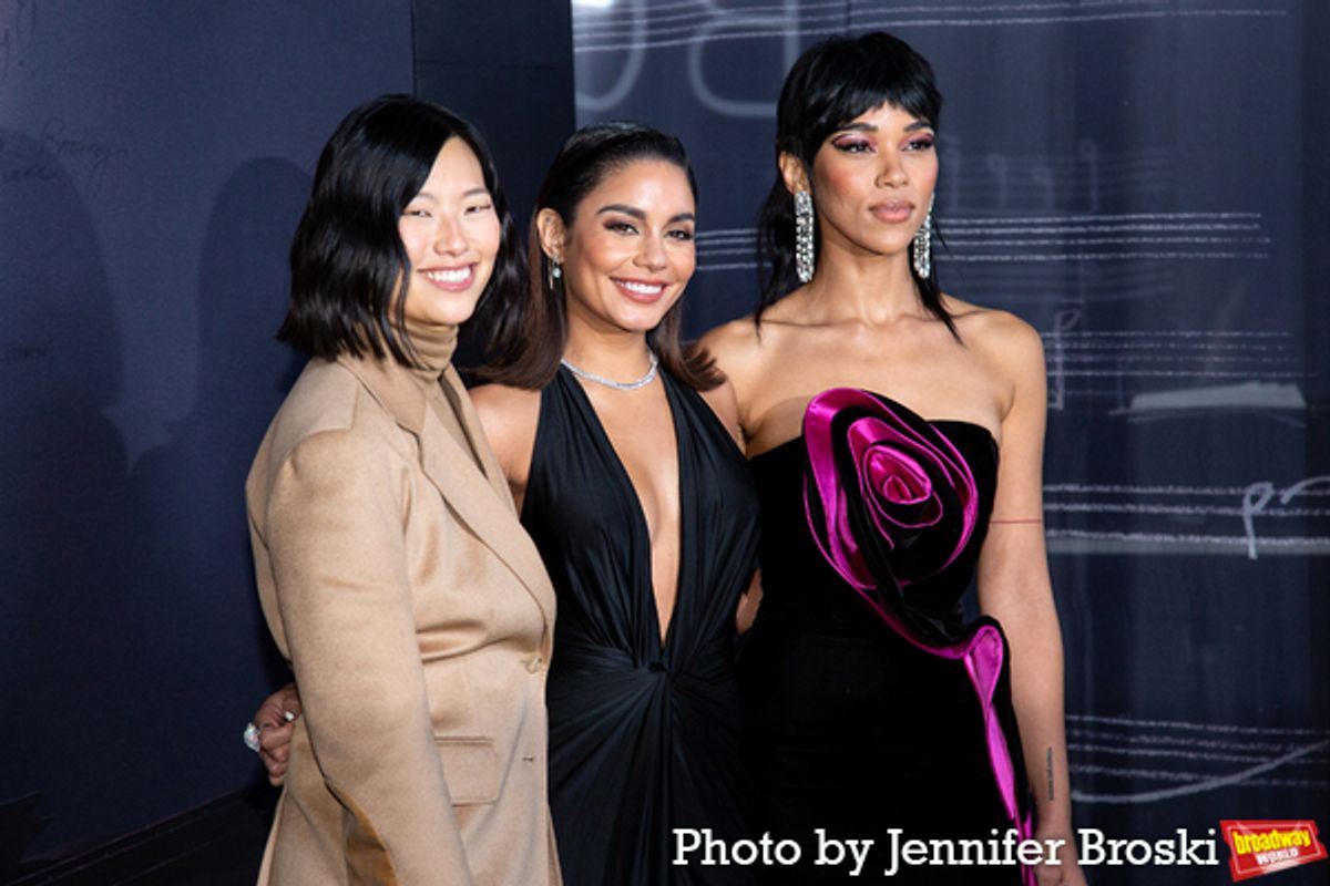 Julie Oh, Vanessa Hudgens, Alexandra Shipp at 