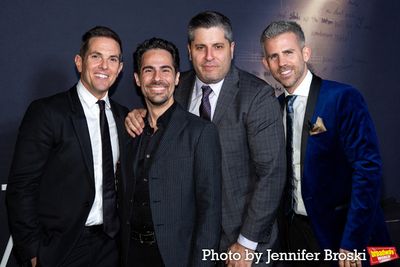 Steven Gizicki, Alex Lacamoire, Bill Sherman, Kurt Crowley Photo