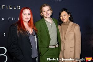 Dylan Farrow, Ronan Farrow, Julie Oh @ BroadwayWorld Dylan Farrow, Ronan Farrow, Julie Oh Photo