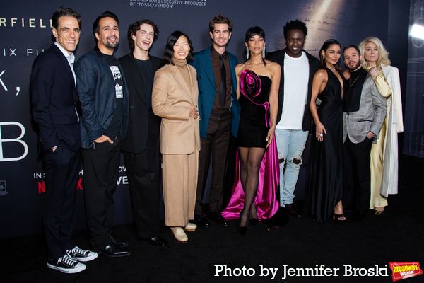 Steven Levenson, Lin-Manuel Miranda, Ben Levi Ross, Julie Oh, Andrew Garfield, Alexan Photo