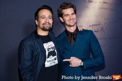 Lin-Manuel Miranda, Andrew Garfield Photo