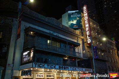 TICK, TICK...BOOM! Marquee Photo