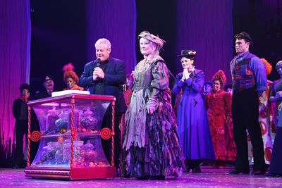 Sir Cameron Mackintosh, Petula Clark, Lucie-Mae Sumner and Charlie Stemp Photo