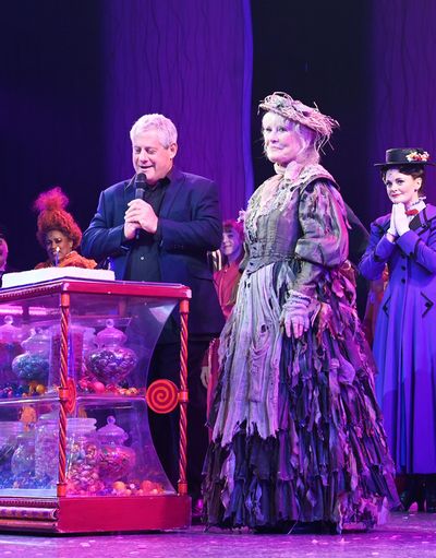 Sir Cameron Mackintosh, Petula Clark and Lucie-Mae Sumner Photo