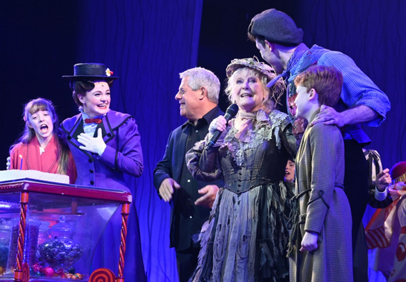 Photos: Petula Clark Celebrates Her Birthday at MARY POPPINS  Image