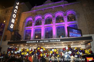 Signage at The Bernard Jacobs Theater Photo