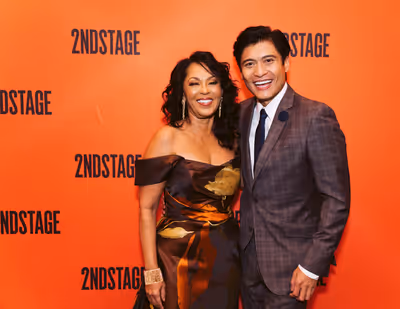 Debra Martin Chase & Paolo Montalban Photo