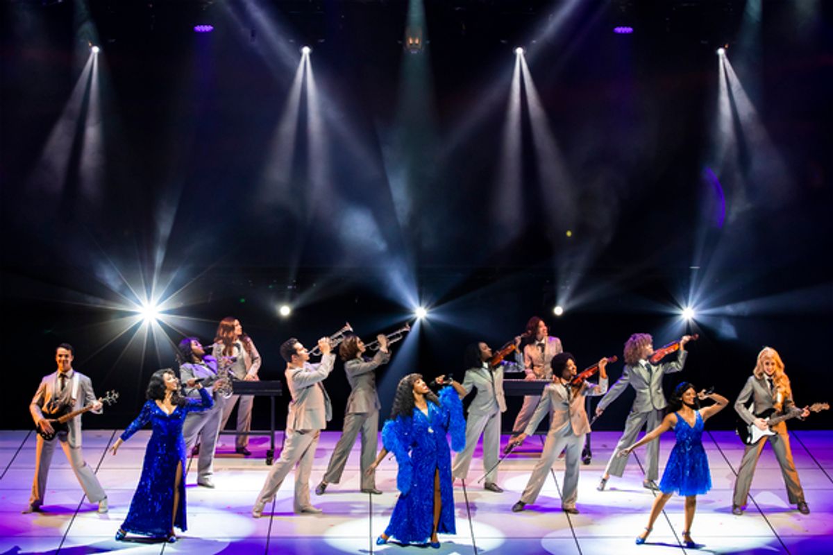 Brittny Smith, Charis Gullage, Amahri Edwards-Jones and the ensemble of SUMMER at Photos: First Look at the North American Tour of SUMMER: THE DONNA SUMMER MUSICAL