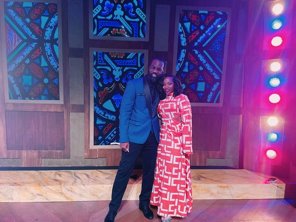 Mercury Theater Chicago Artistic Director Christopher Chase Carter with Alexis J. Ros Photo