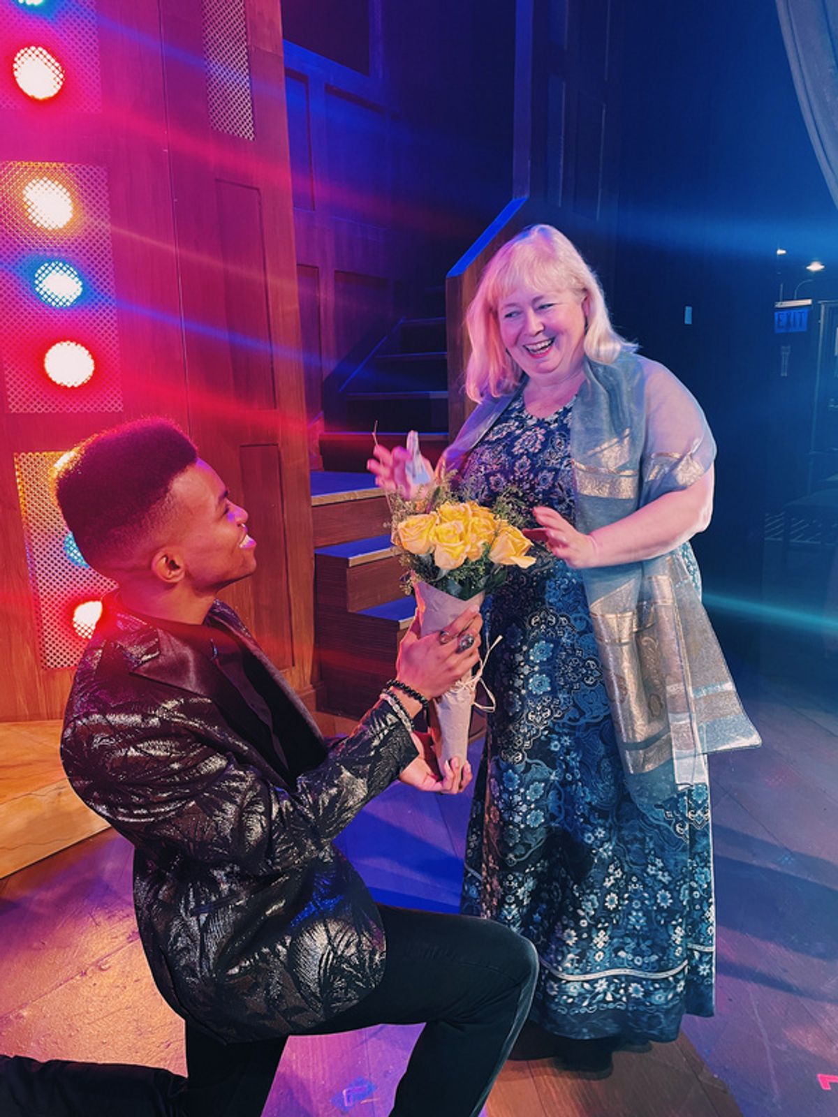 Yasir Muhammad and Jenny Rudnick at Photos: Mercury Theater Chicago Celebrates Its Reopening With SISTER ACT