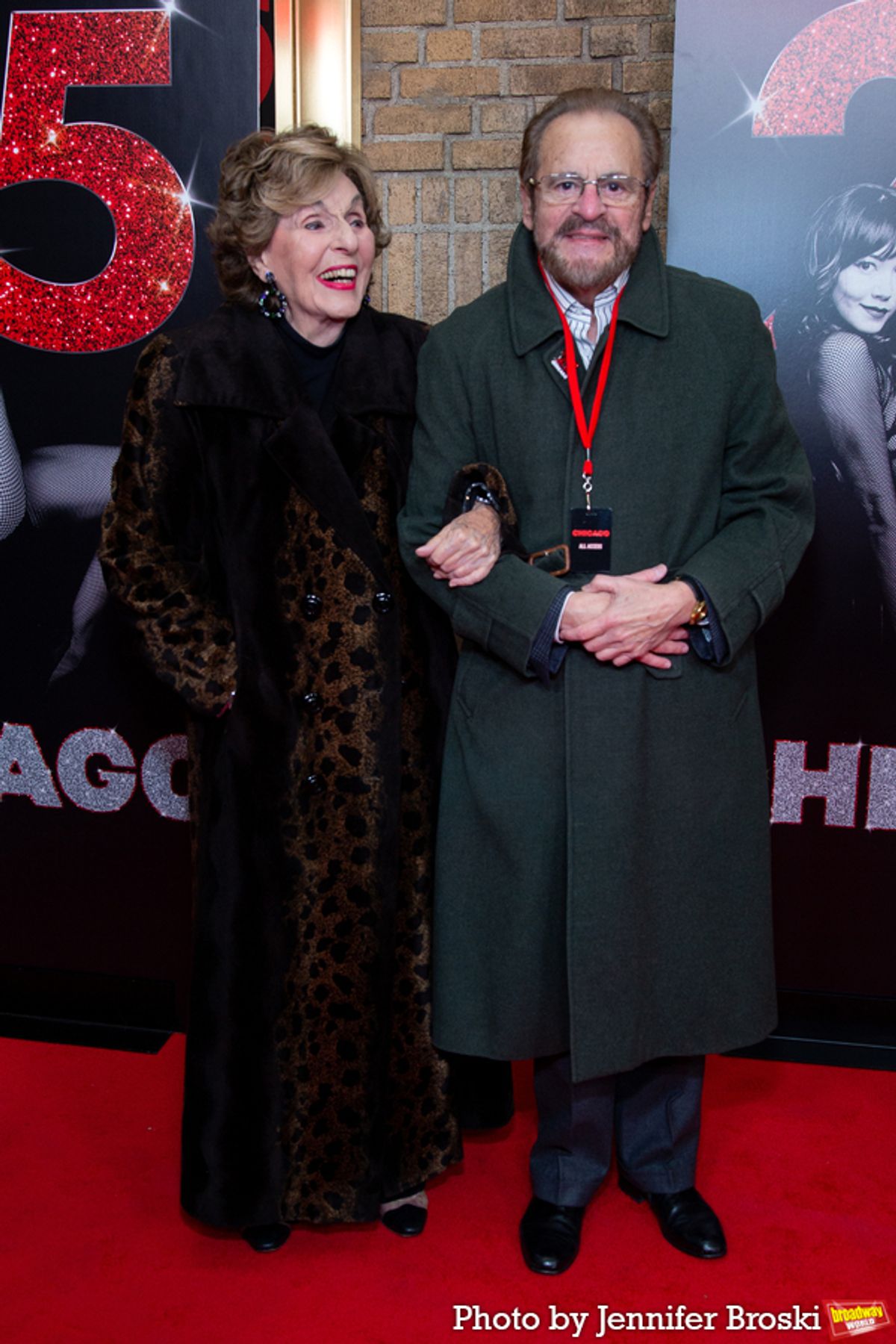 Fran Weissler, Barry Weissler at 