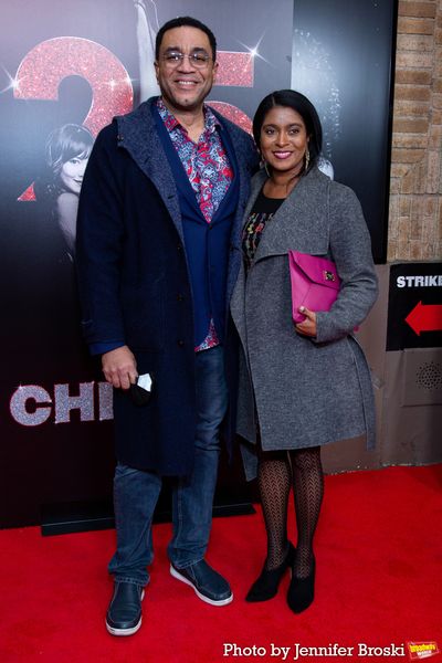 Harry Lennix, Djena Nichole Graves Photo