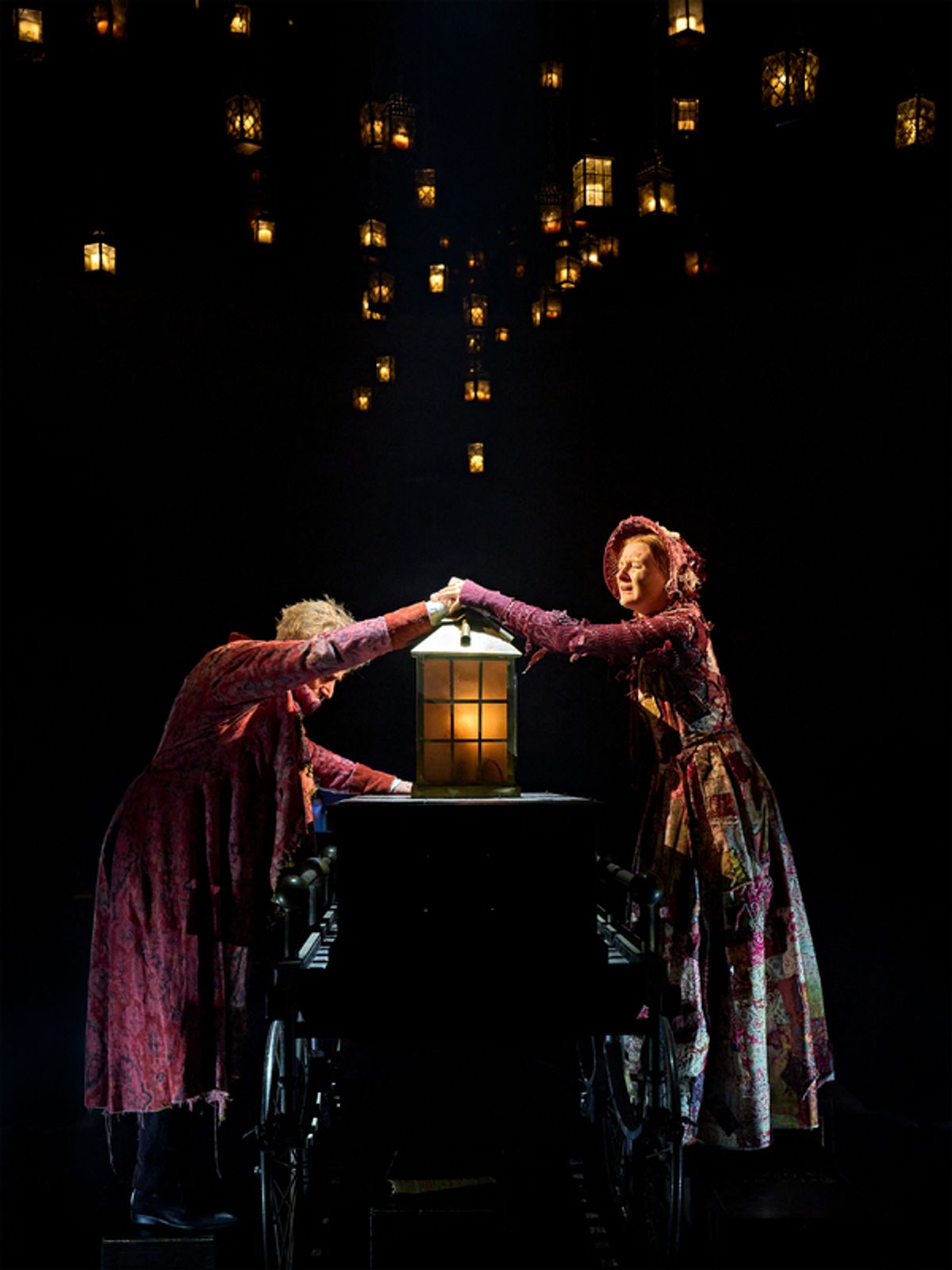 Stephen Mangan and Rose Shalloo  at 