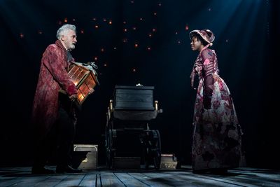 Bradley Whitford and Glory Yepassis-Zembrou Photo