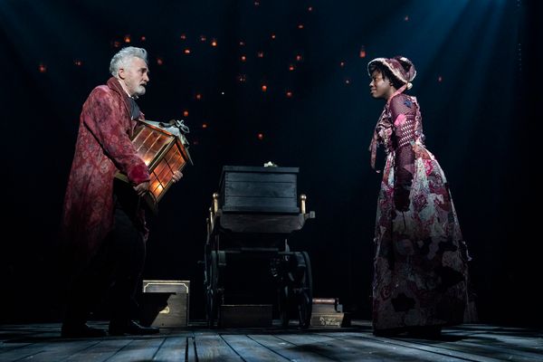 Bradley Whitford and Glory Yepassis-Zembrou Photo