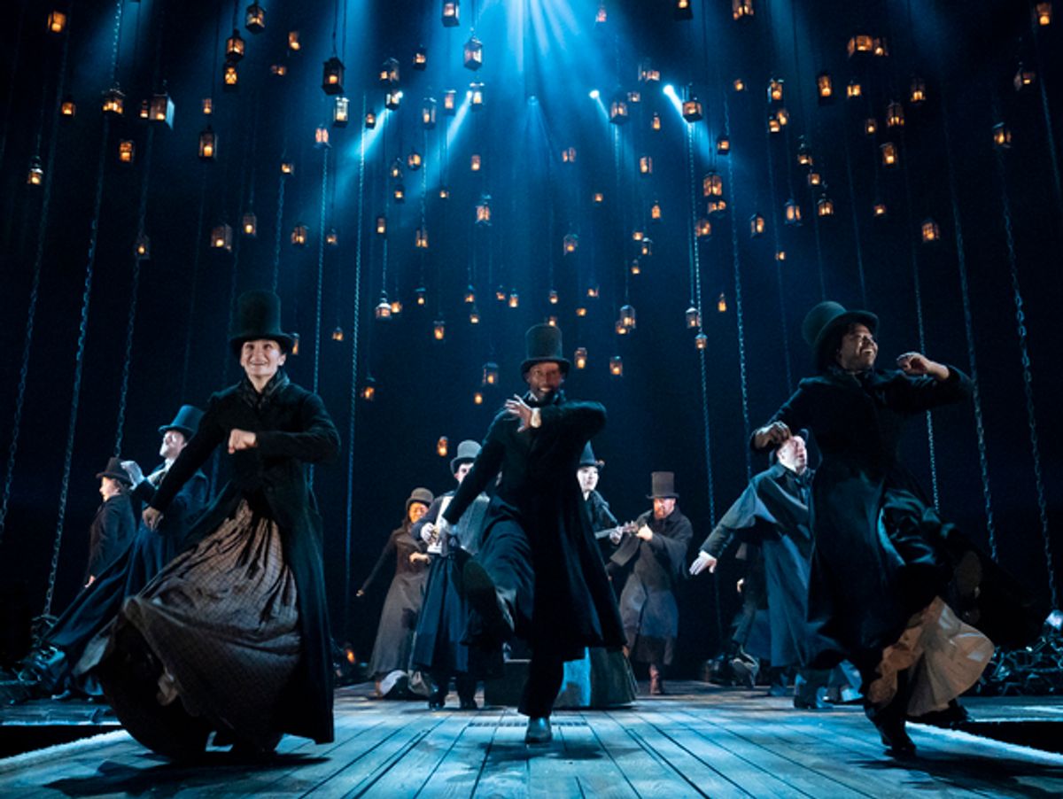 The company at Photos: First Look at Bradley Whitford, Kate Burton & More in A CHRISTMAS CAROL