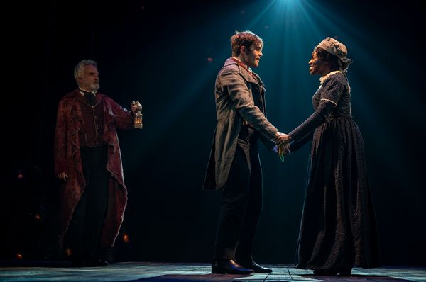 Bradley Whitford, Harry Thornton, and Glory Yepassis-Zembou Photo