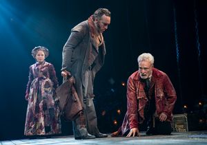 Kate Burton, Chris Hoch, and Bradley Whitford  Photo