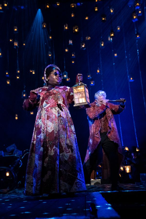 Alex Newell and Bradley Whitford Photo